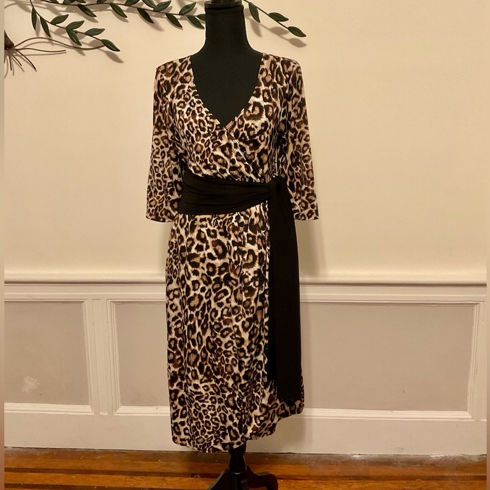 Cheetah Dress With A Twist
